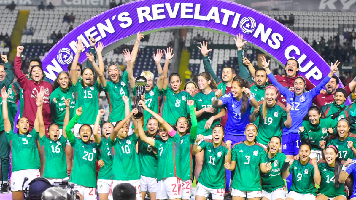 La selección femenil de México, campeona de la Women’s Revelations Cup